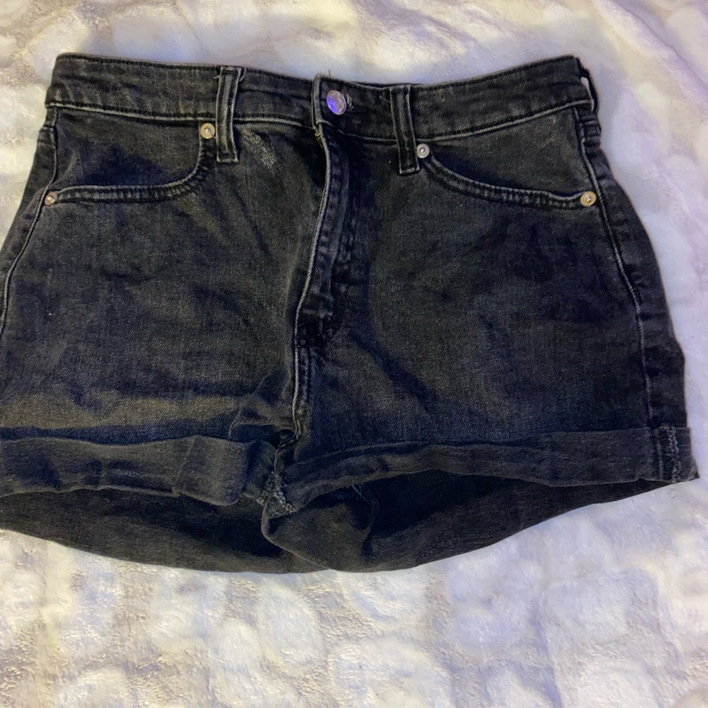 High rise Jean shorts
